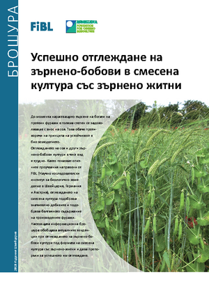 Успешно отглеждане на зърнено-бобови в смесена култура със зърнено житни