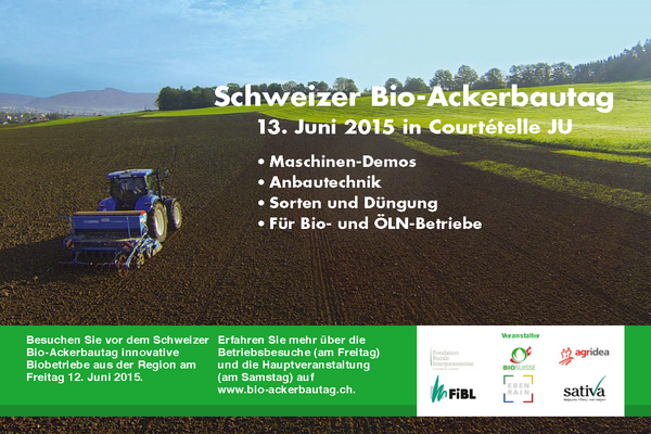 Cover Flyer Bioackerbautag