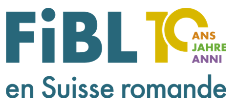 [Translate to Französisch:] Logo: 10 ans FiBL en Suisse romande.