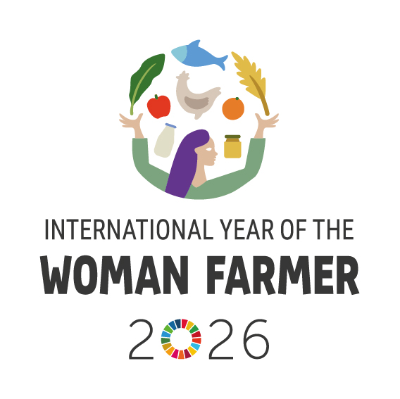 Offizielles Logo zum Internationalen Jahr der Frauen in der Landwirtschaft 2026.