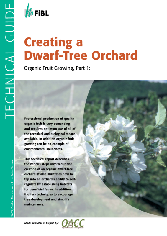 Cover Creating a Dwarf-Tree Orchard