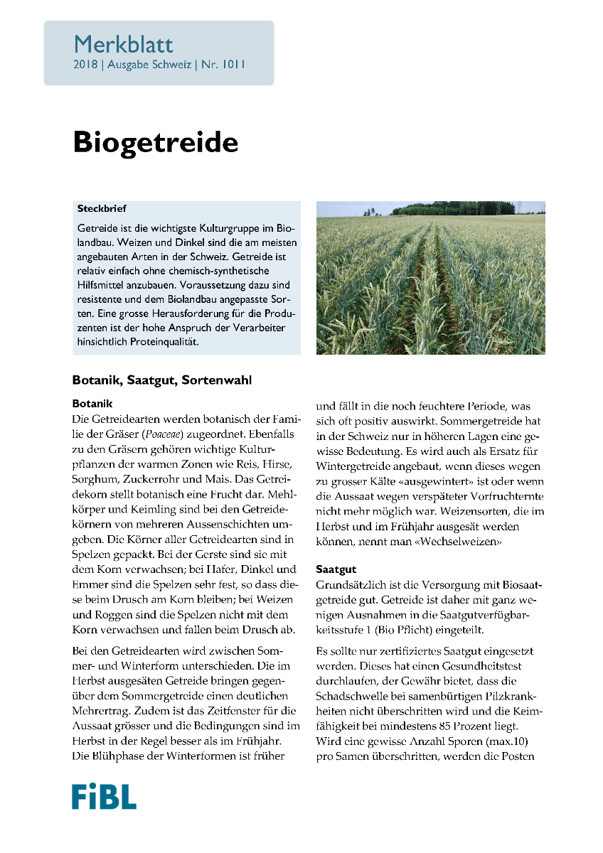 Biogetreide