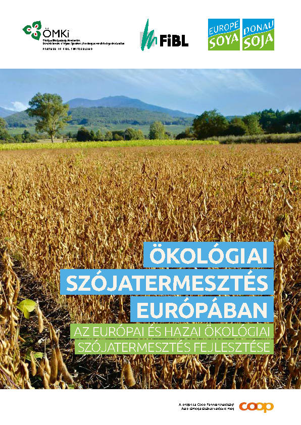 Cover: Ökológiai szójatermesztés európában