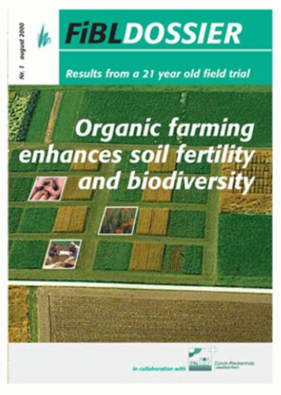 Cover: Organic farming enhances soil fertility and biodiversity