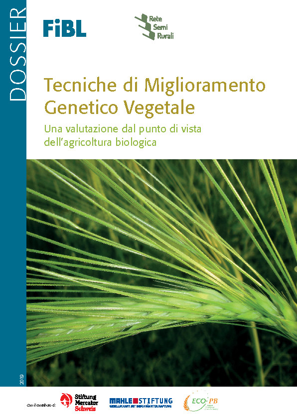 Tecniche di Miglioramento Genetico Vegetale