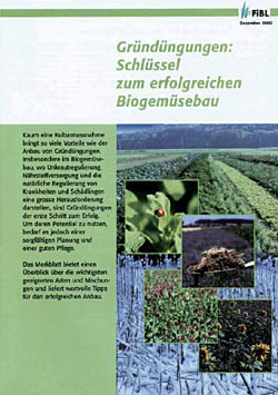 Cover: Gründüngungen: Schlüssel zum erfolgreichen Biogemüsebau