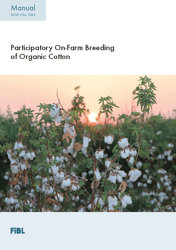 Cover: Participatory On-Farm Breeding of Organic Cotton