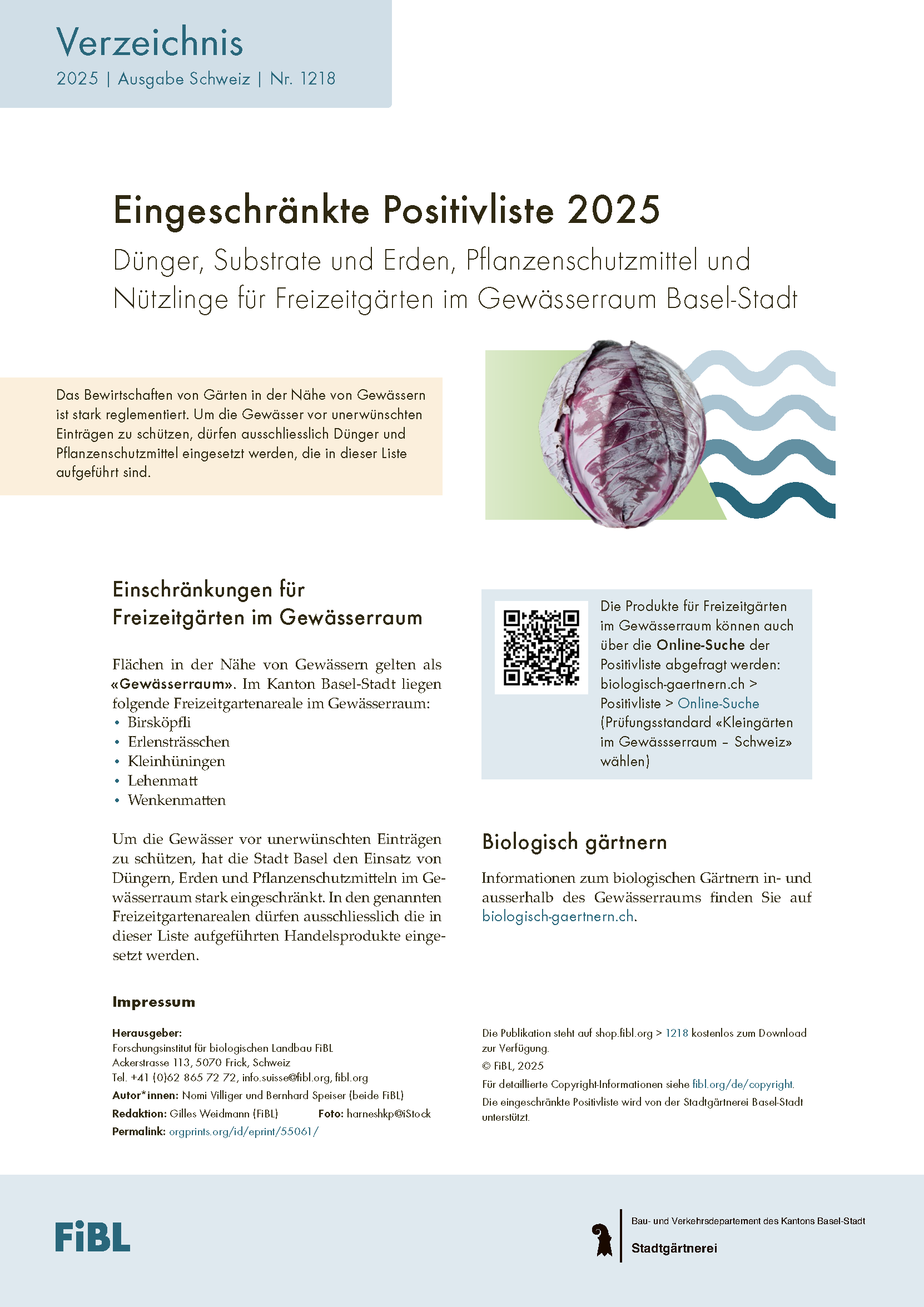 Eingeschränkte Positivliste 2024