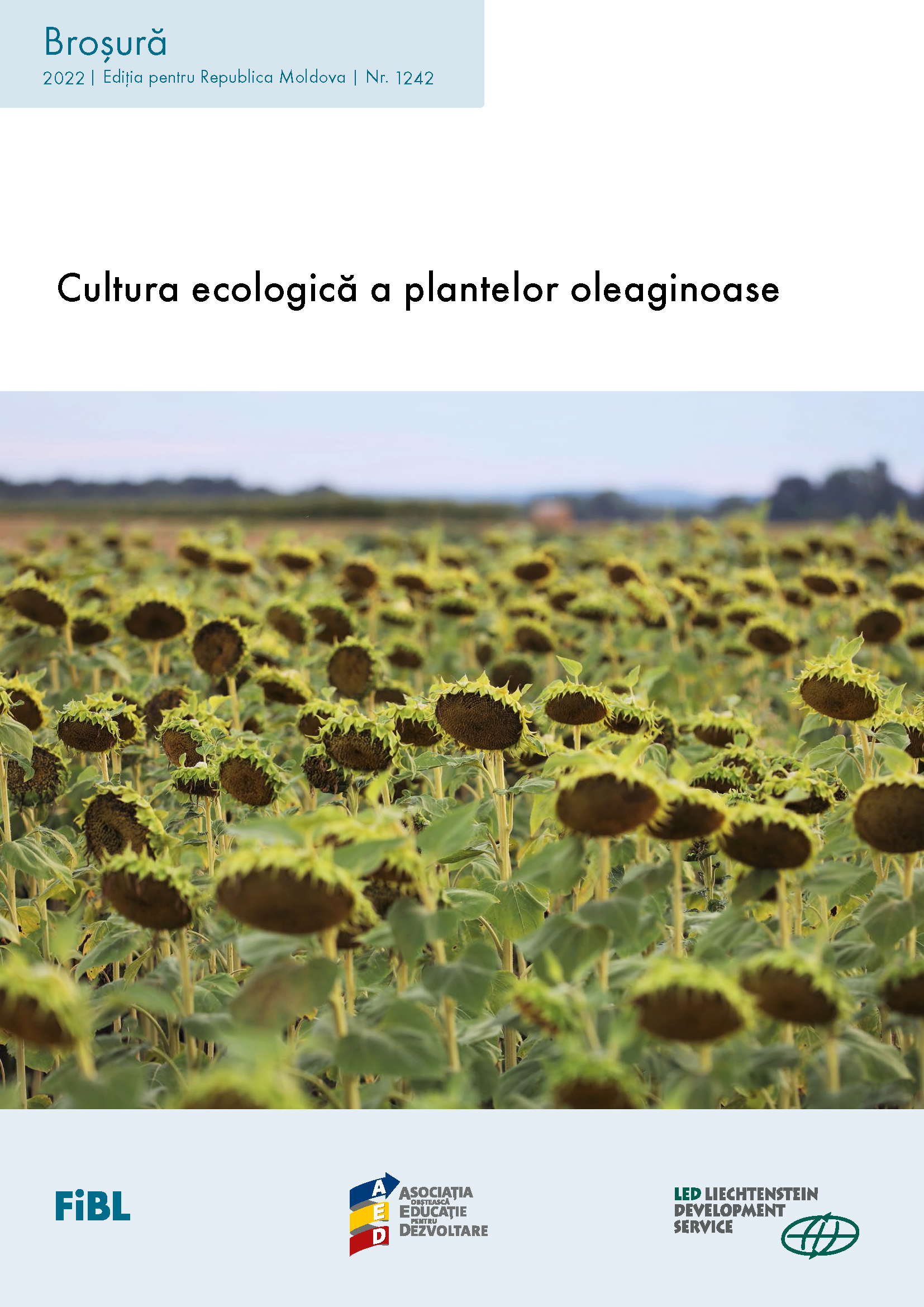 Cover: Cultura ecologică a plantelor oleaginoase