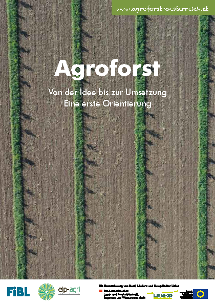 Cover "Agroforst - Von der Idee bis zur Umsetzung"