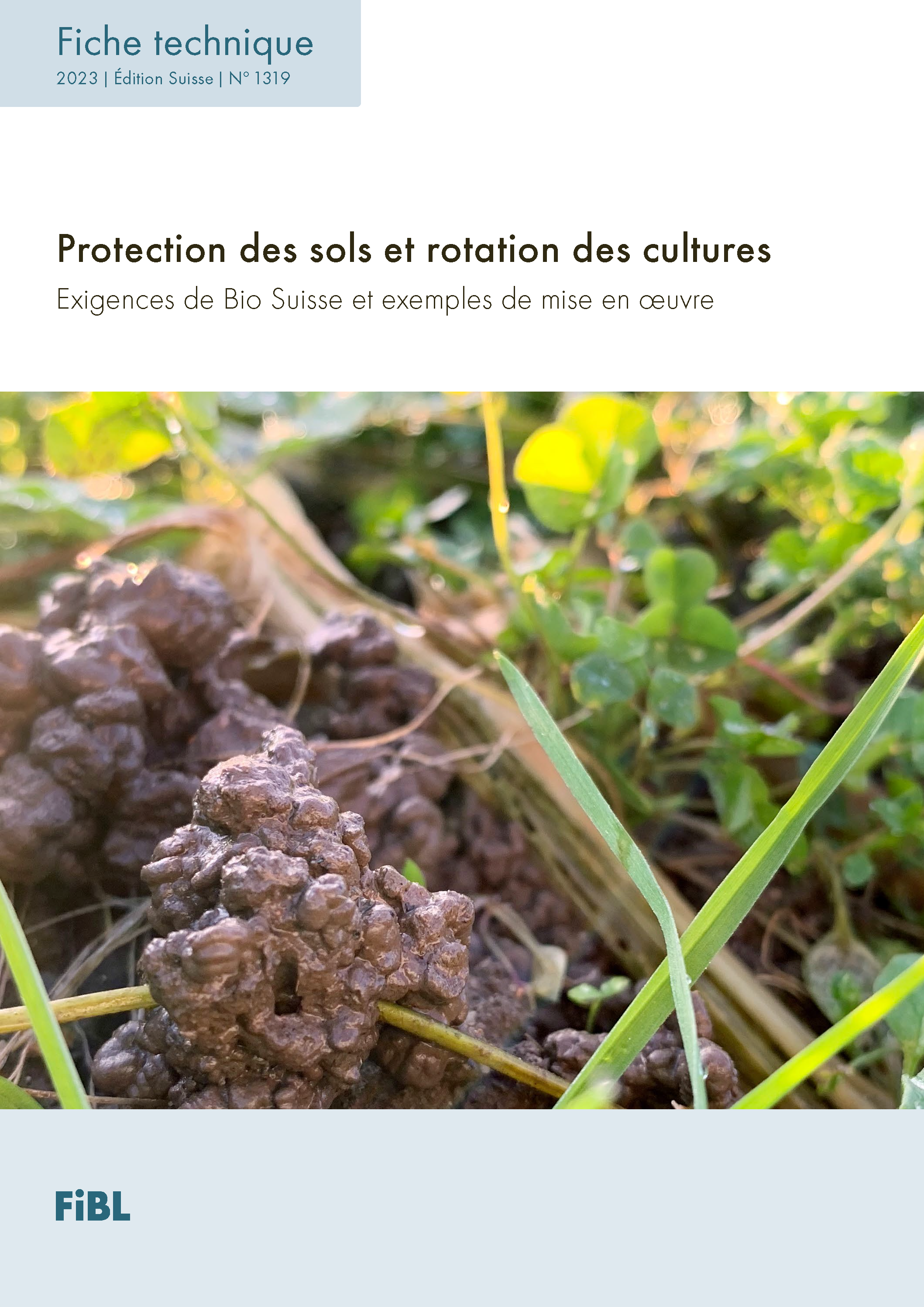 Protection des sols et rotation des cultures