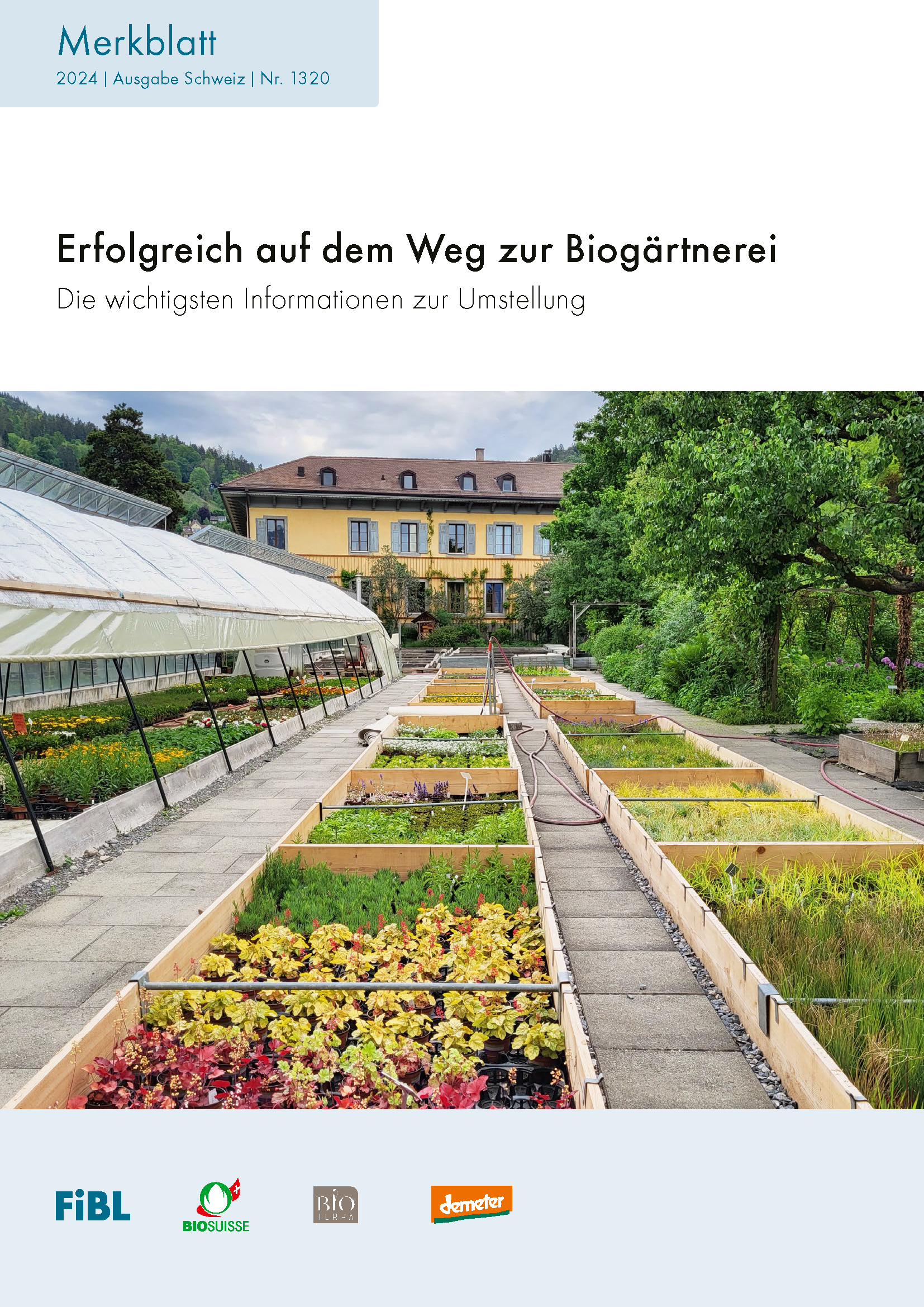 Cover: Erfolgreich auf dem Weg zur Biogärtnerei