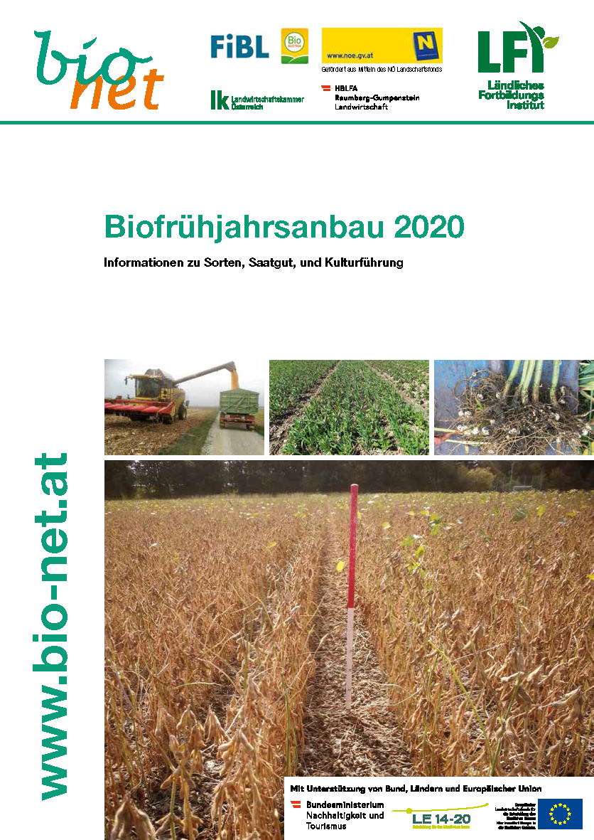 Biofrühjahrsanbau 2020