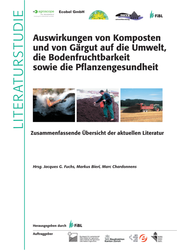 Auswirkungen von Komposten und Gärgut auf die Umwelt, die Bodenfruchtbarkeit sowie die Pflanzengesundheit