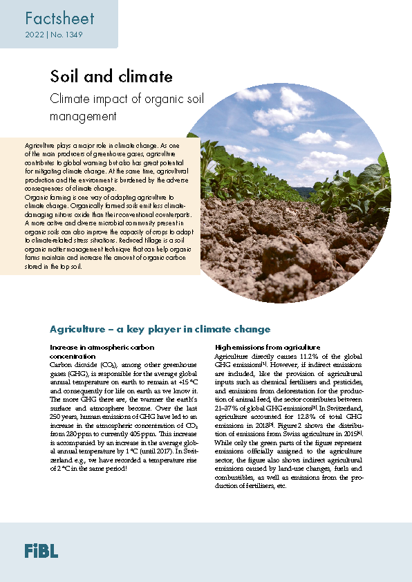 Cover Soil and Climate