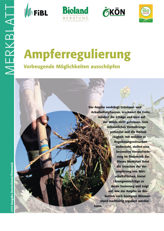 Cover: Ampferregulierung