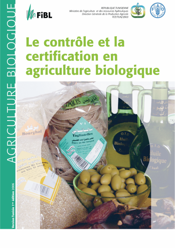 Cover: Le contrôle et la certification en agriculture biologique