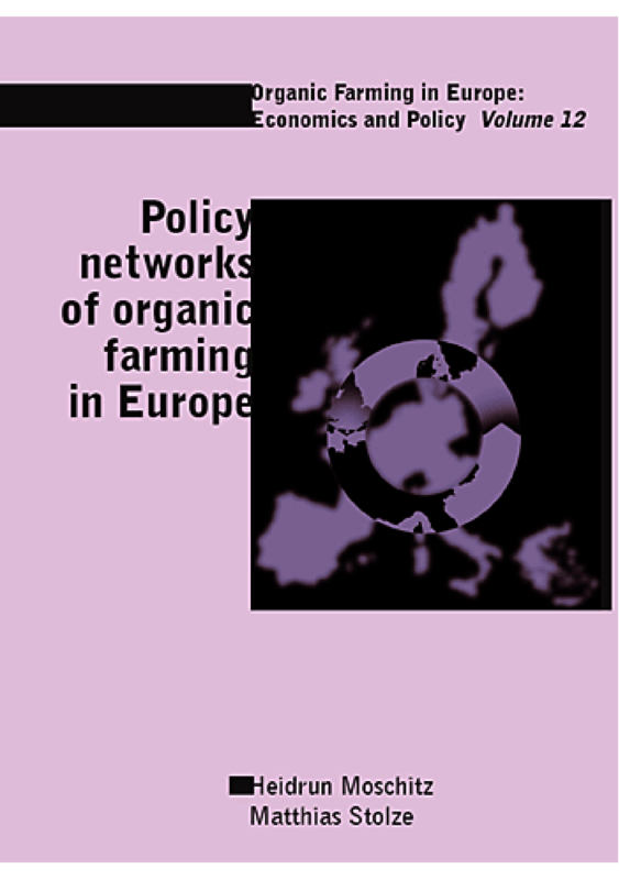 Cover: Policy networks of organic farming in Europe