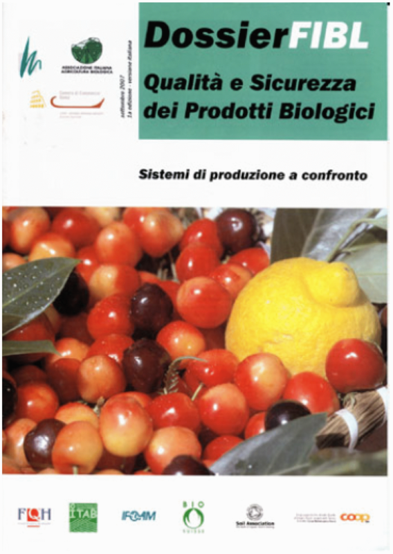 Cover: Qualita e Sicurezza dei Prodotti Biologici