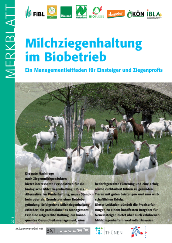 Milchziegenhaltung im Biobetrieb