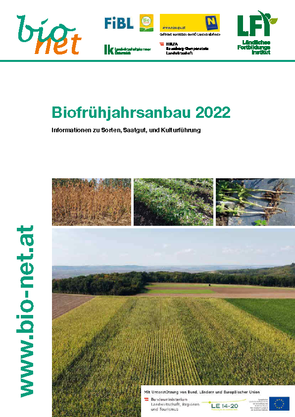 Cover Biofrühjahrsanbau 2022