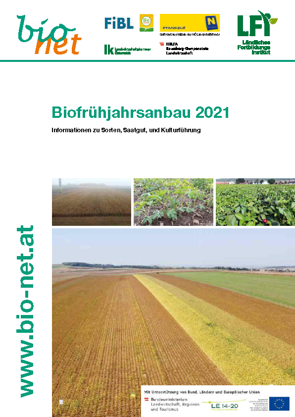 Cover Biofrühjahrsanbau 2021