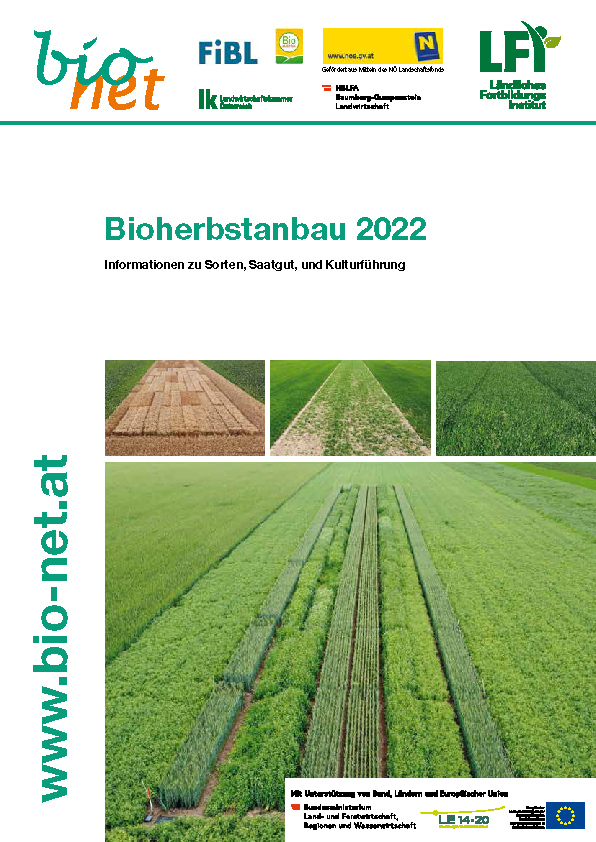 Cover Herbstanbau 2022