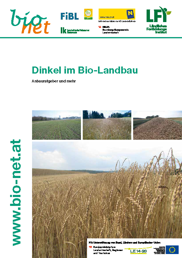 Cover Dinkel im Biolandbau