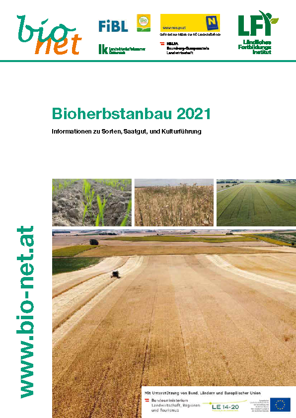 Cover Bioherbstanbau 2021