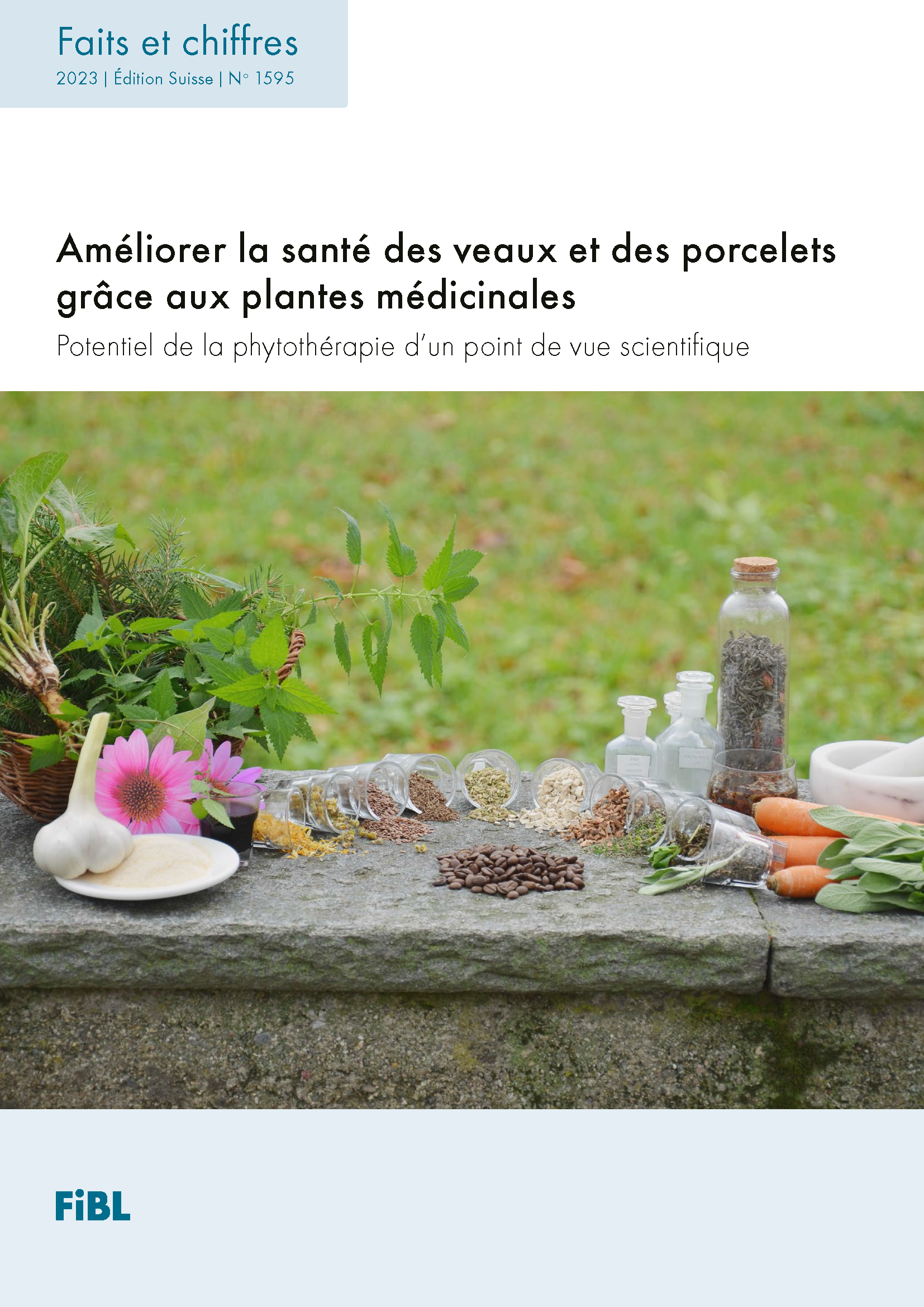 Cover: Améliorer la santé des veaux et des porcelets grâce aux plantes médicinales