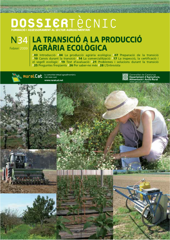 Cover: La transició a la producció agrària ecológica