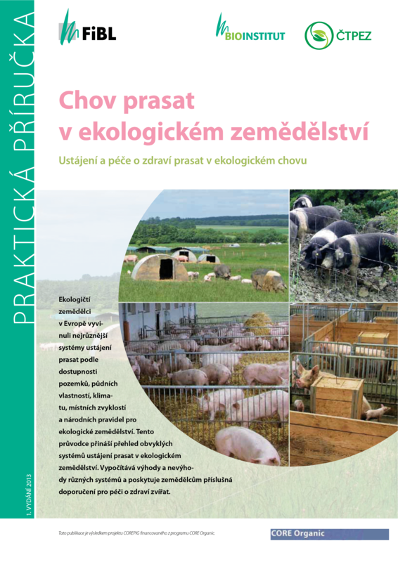 Cover: Chov prasat v ekologickém zemědělství