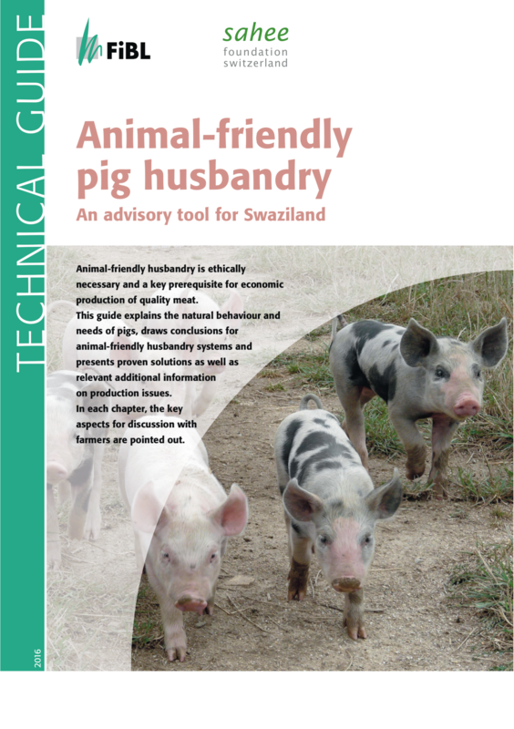 Cover: Animal-friendly pig husbandry