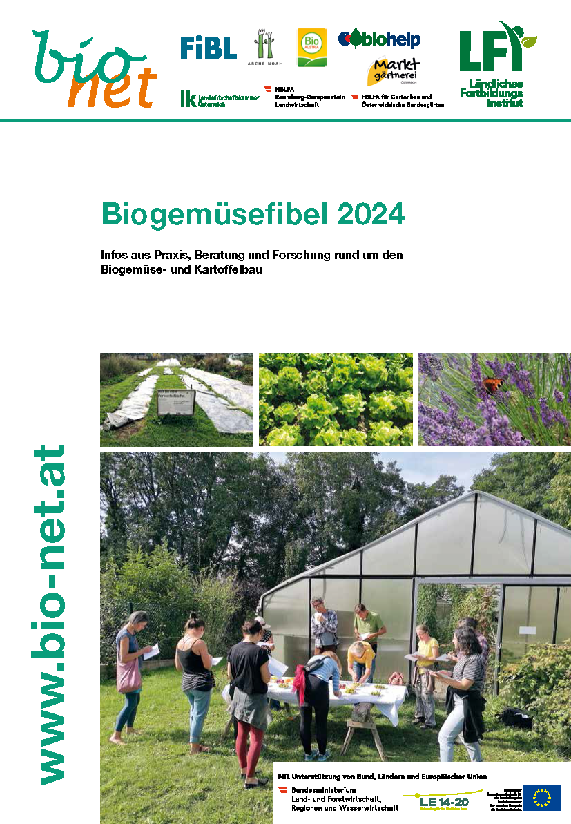 Cover: Biogemüsefibel 2024