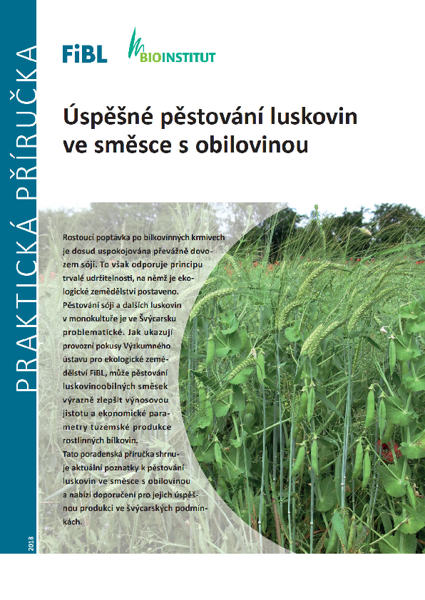 Cover: Úspěšné pěstování luskovin ve směsce s obilovinou