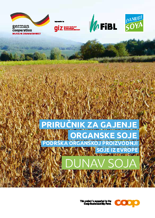 Cover: Priručnik za gajenje organske soje
