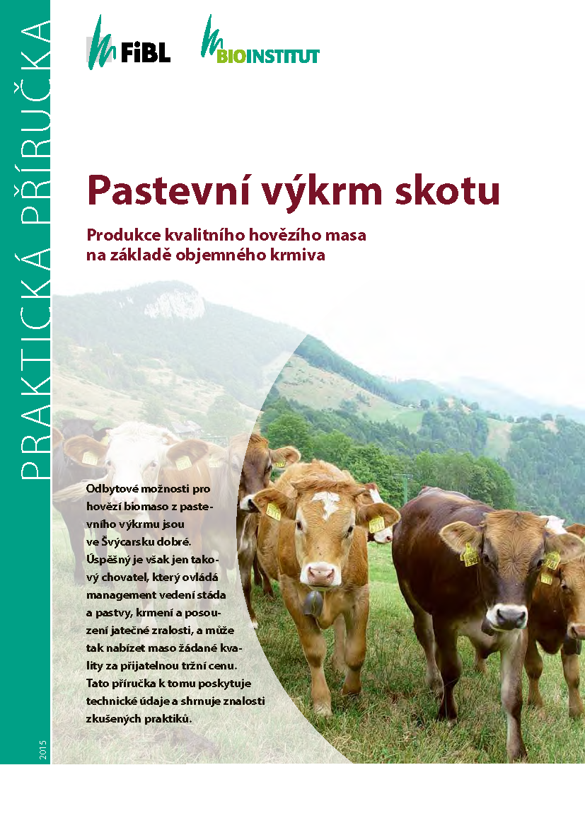 Cover: Pastevní výkrm skotu