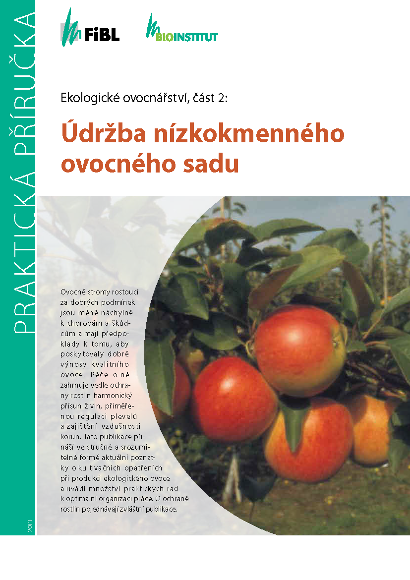 Cover: Údržba nízkokmenného ovocného sadu