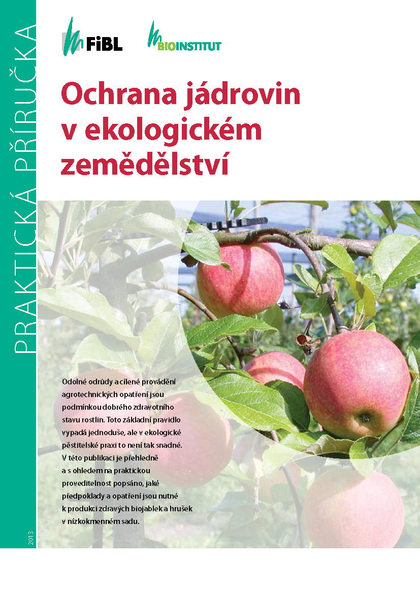 Cover: Ochrana jádrovin v ekologickém zemědělství
